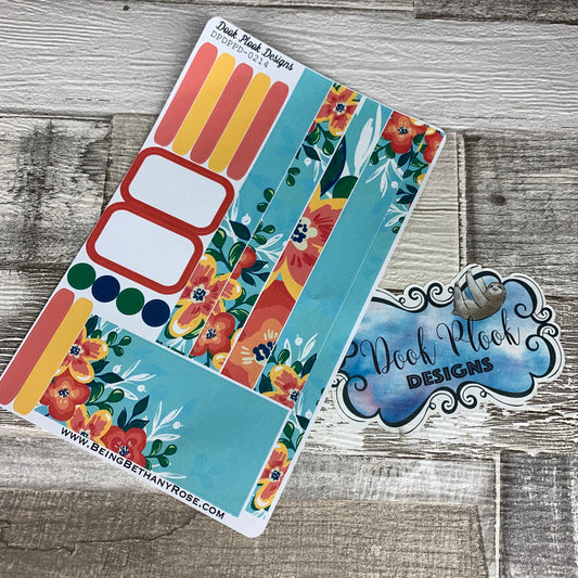 (0221) Passion Planner Daily stickers - Happy Vibes