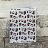 White Woman - Hair Appointment stickers (DPD1419)