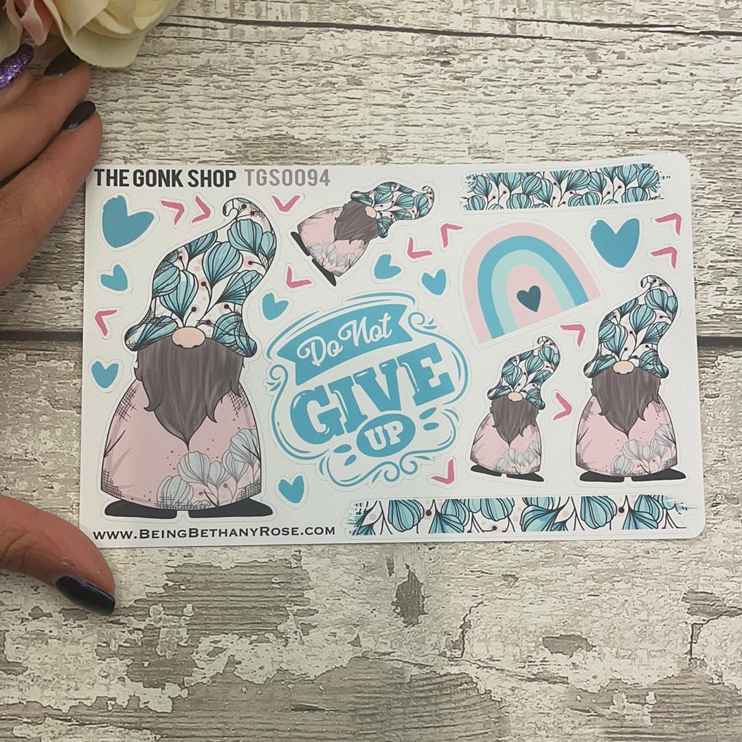 Do Not Give Up Basil Gonk Stickers (TGS0094)