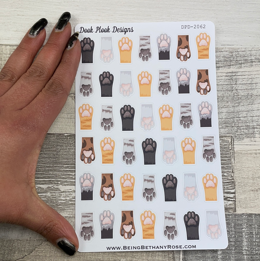 Animal Paw Stickers (DPD2062)