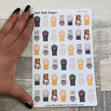 Animal Paw Stickers (DPD2062)