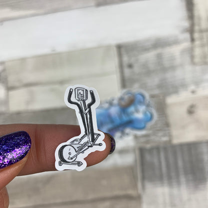 Cross trainer / Elyptical / Gym stickers (DPD1032)