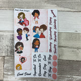 Lesbian / Gay / Love Monthly View Kit (can change month) for the Erin Condren Planners