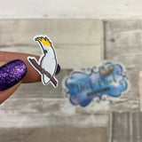 Cockatoo stickers  (DPD636)