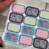 Zoey Blooming Marvellous half box stickers (DPD2167)