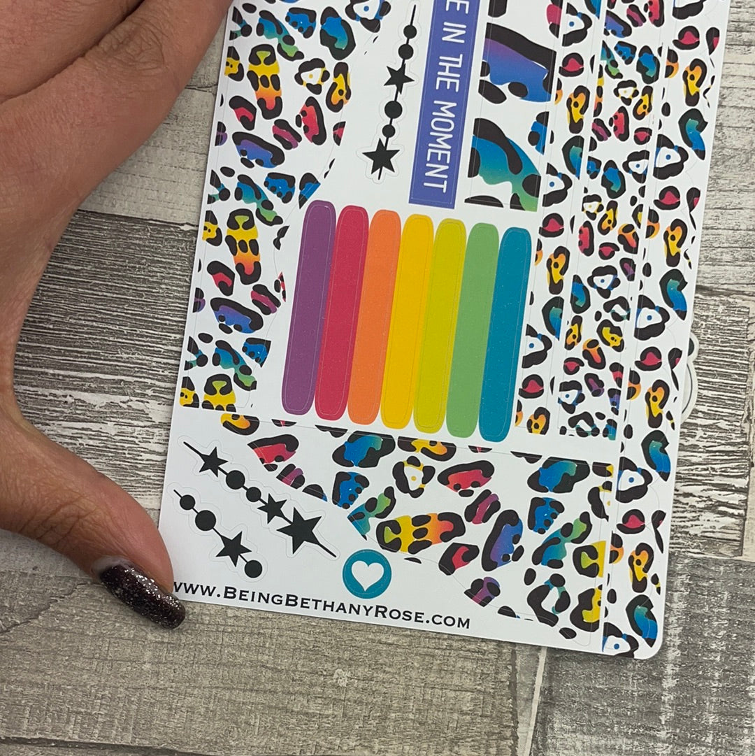 (0688) Passion Planner Daily Wave stickers - Hallie Bold