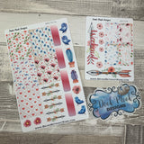 Watercolour mix week sticker set (DPD517)