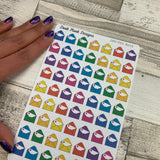 Happy mail envelope stickers (DPD003-004)