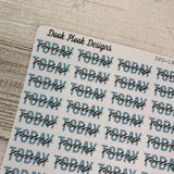 Word stickers - Today (blue)  (DPD1476)