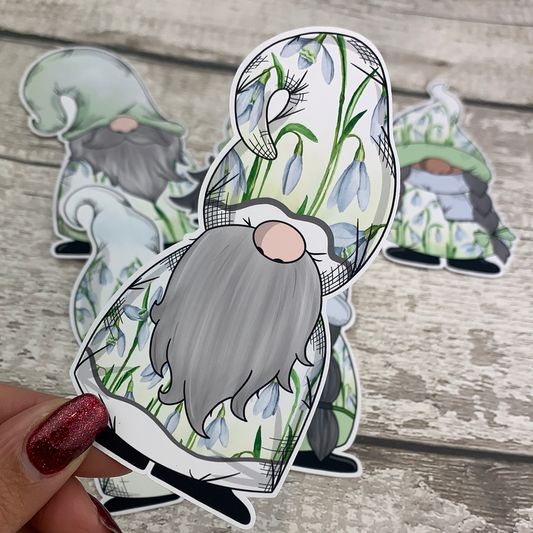 Snowdrop Gonk Diecut (Gnorman)