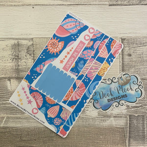 (0647) Passion Planner Daily Wave stickers - Ardella shells