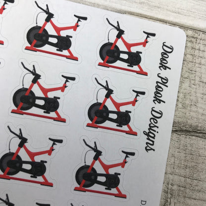Spinning / spin class / gym stickers (DPD1002)