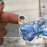 Tiny coffee stickers (Dinkies) (DPD-D013)