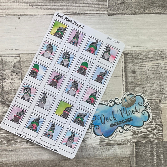 Hallie Gonk Character Polaroid Stickers (DPD-2585)