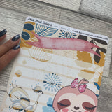 Erin Condren Month Note Pages (Sloth)
