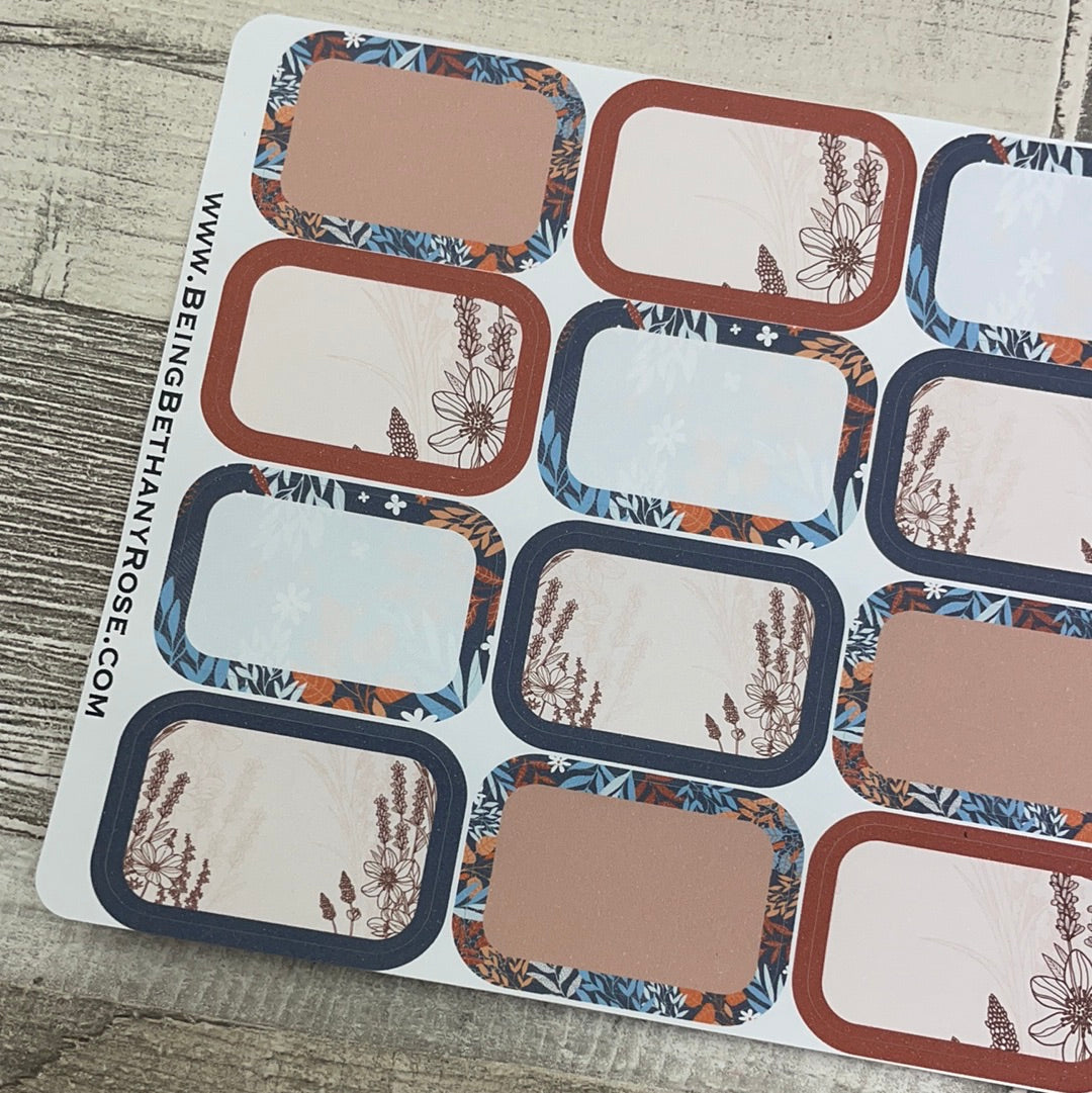 Daphne half box stickers (DPD2396)