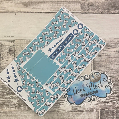 (0558) Passion Planner Daily Wave stickers - In Control