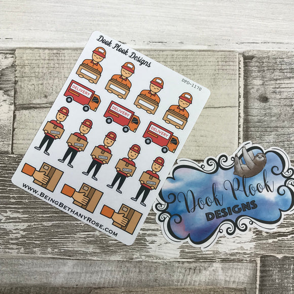 Delivery / parcel / Order Stickers (DPD1170)