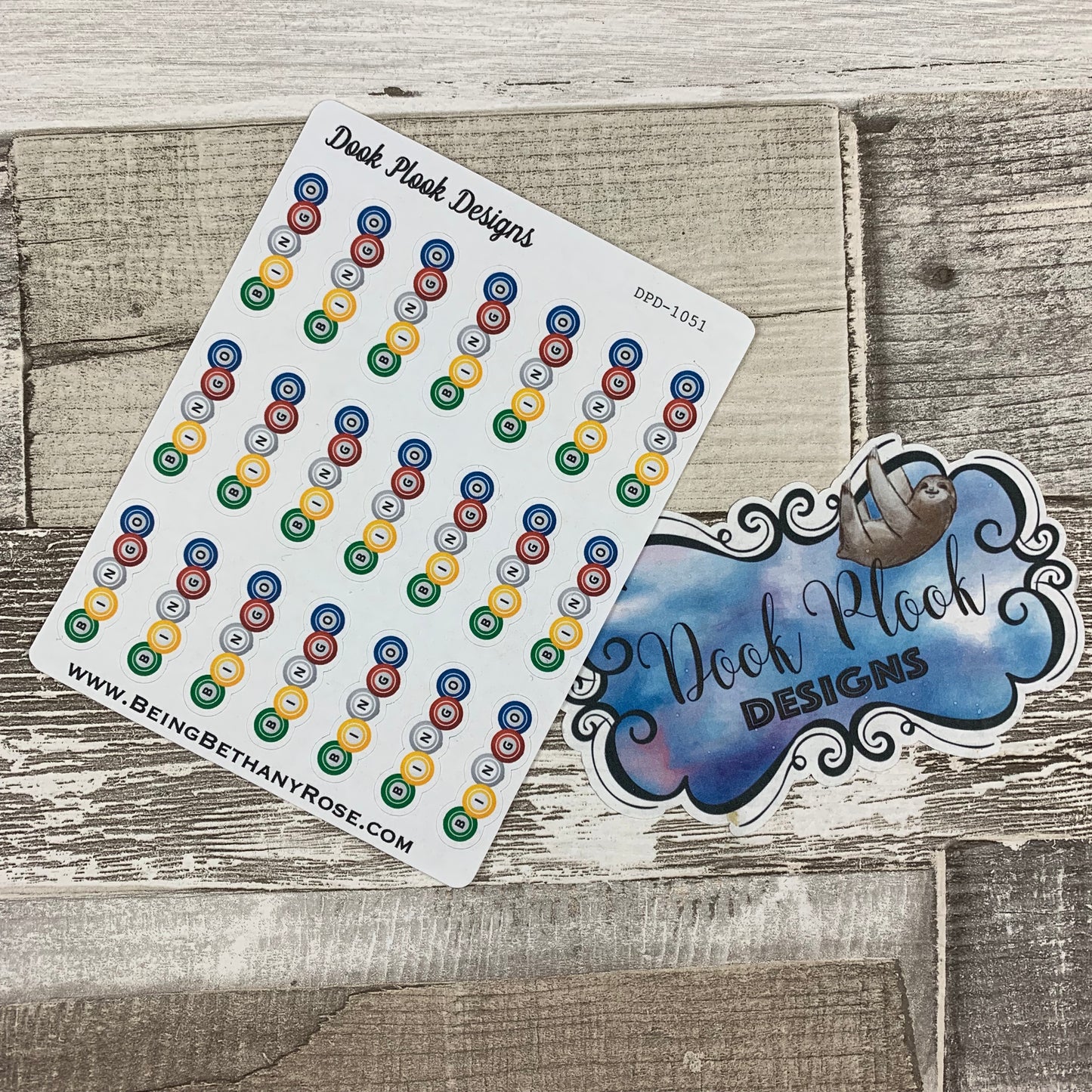 Bingo stickers (DPD1051)