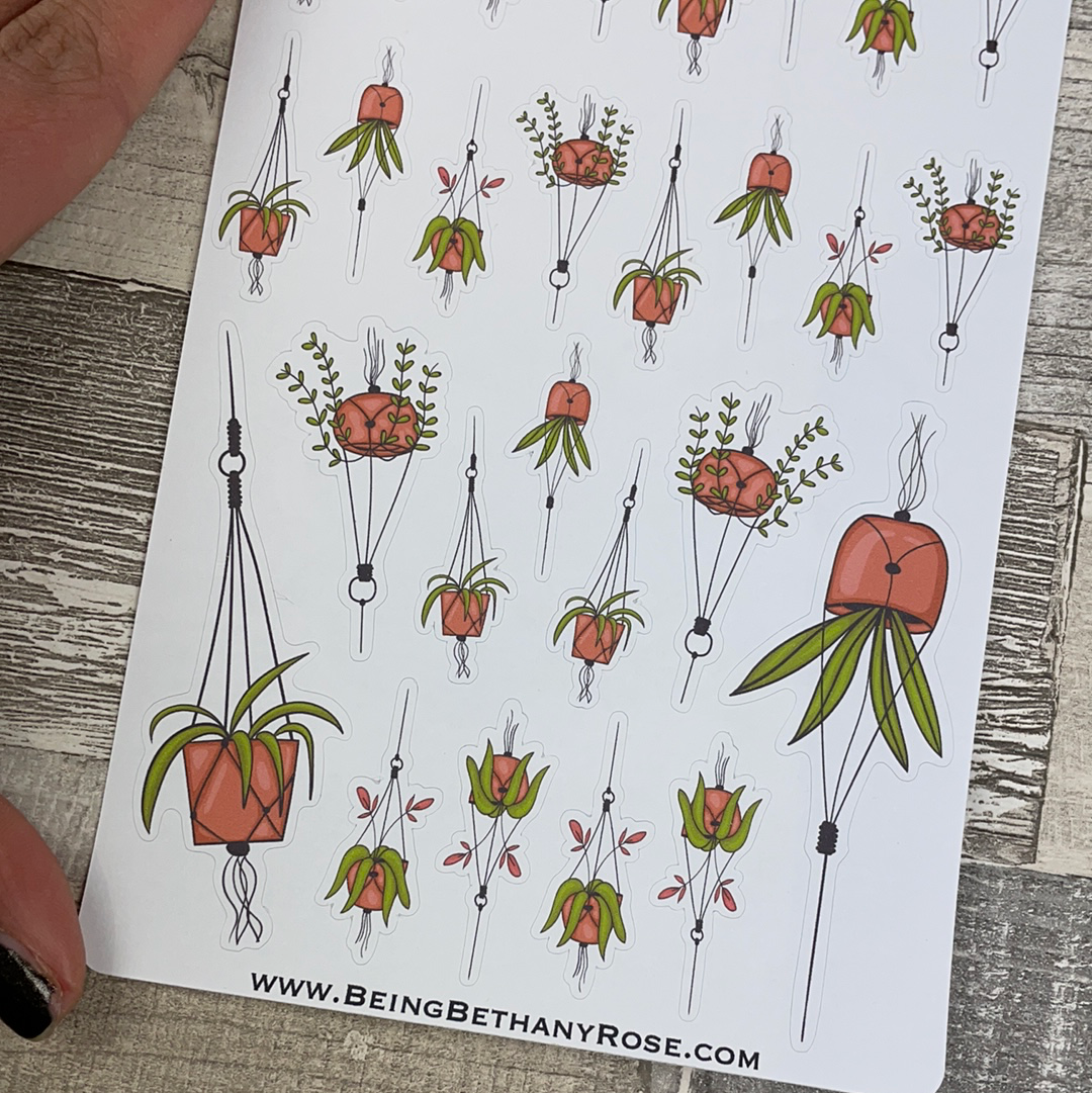 Hanging Plant Stickers (DPD2057)