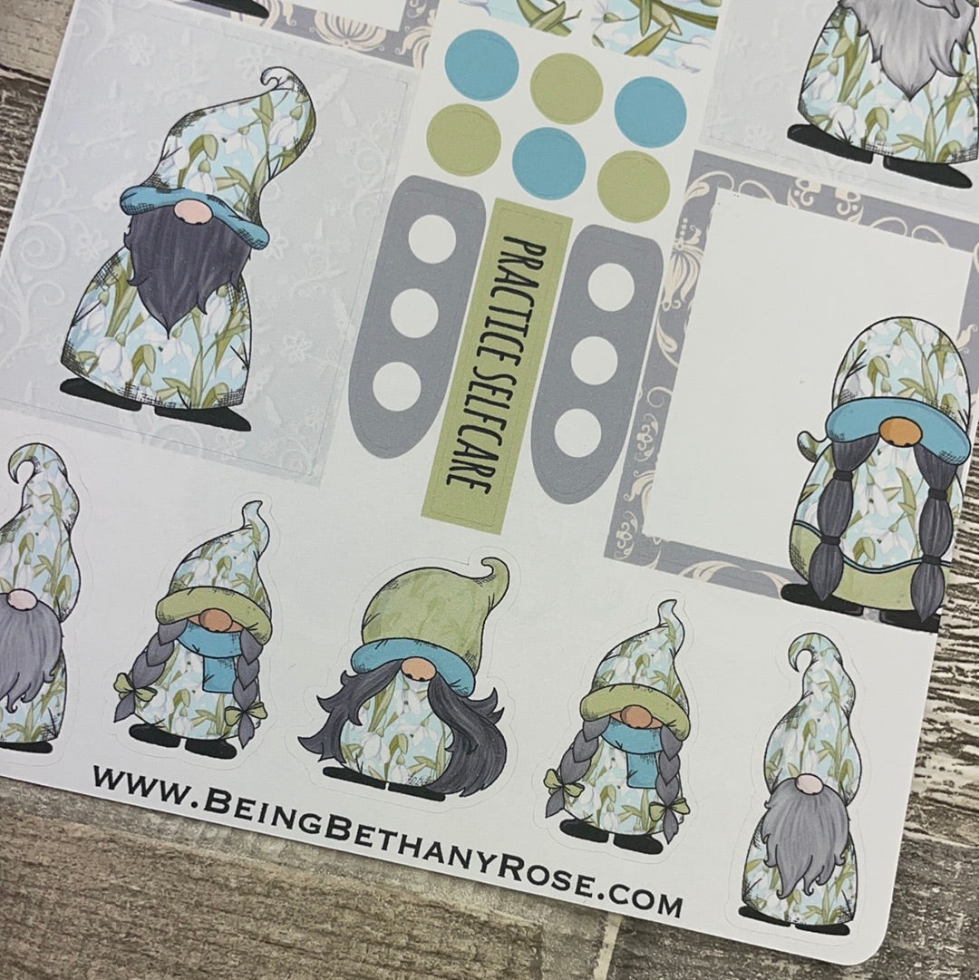 Elsa snowdrop Gonk functional stickers  (DPD2431)