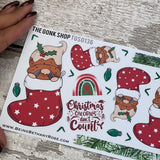 Christmas Stocking Hetty Gonk Stickers (TGS0139)