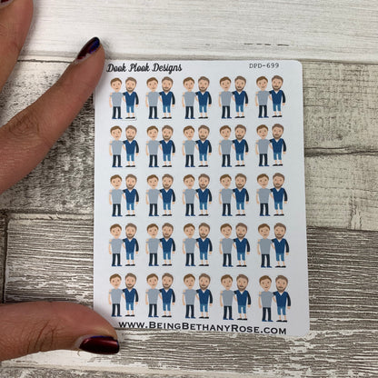 Gay couple stickers (DPD699)