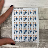 Gay couple stickers (DPD699)