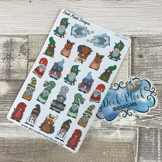 Christmas Gonk Character Stickers Mixed (DPD-1894)