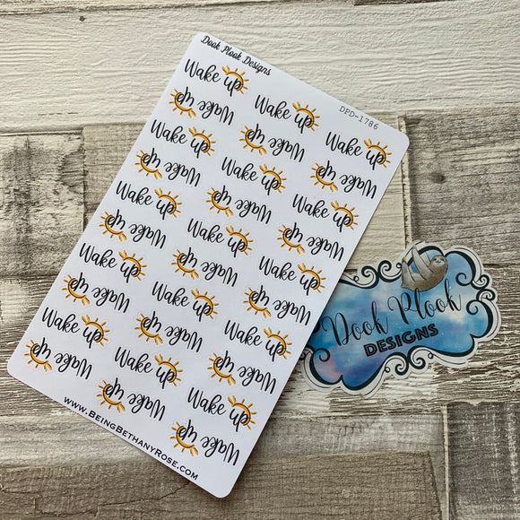 Wake up stickers (DPD1786)