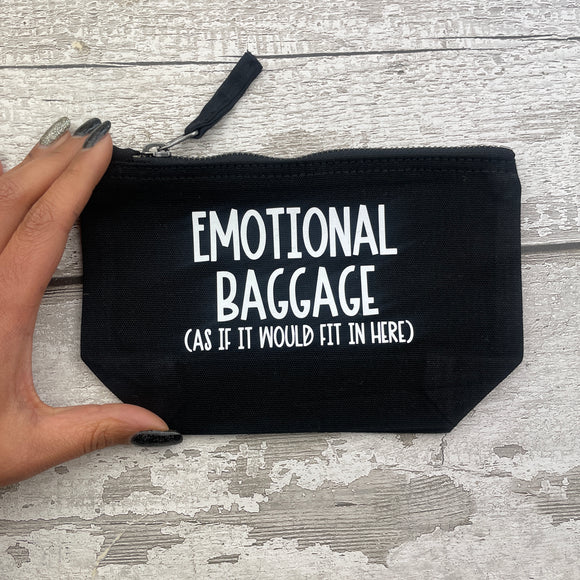 Emotional Baggage  - Tampon, pad, sanitary bag / Period Pouch