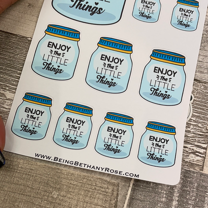 Enjoy the Little Things Mason Jars (DPD2053)