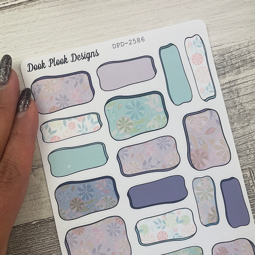 Marissa Hand drawn box stickers (DPD2586)