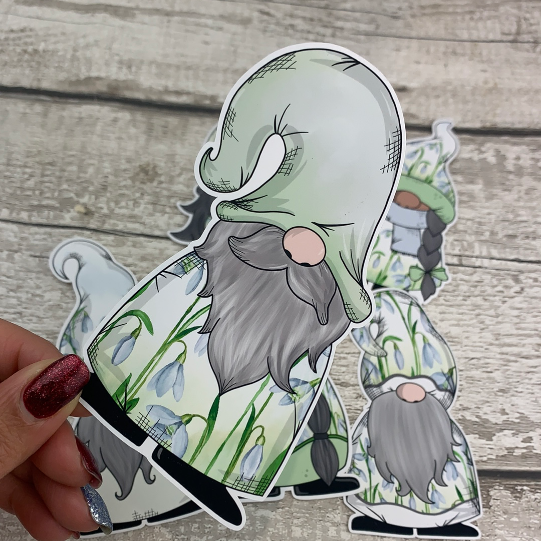 Snowdrop Gonk Diecut (Sven)