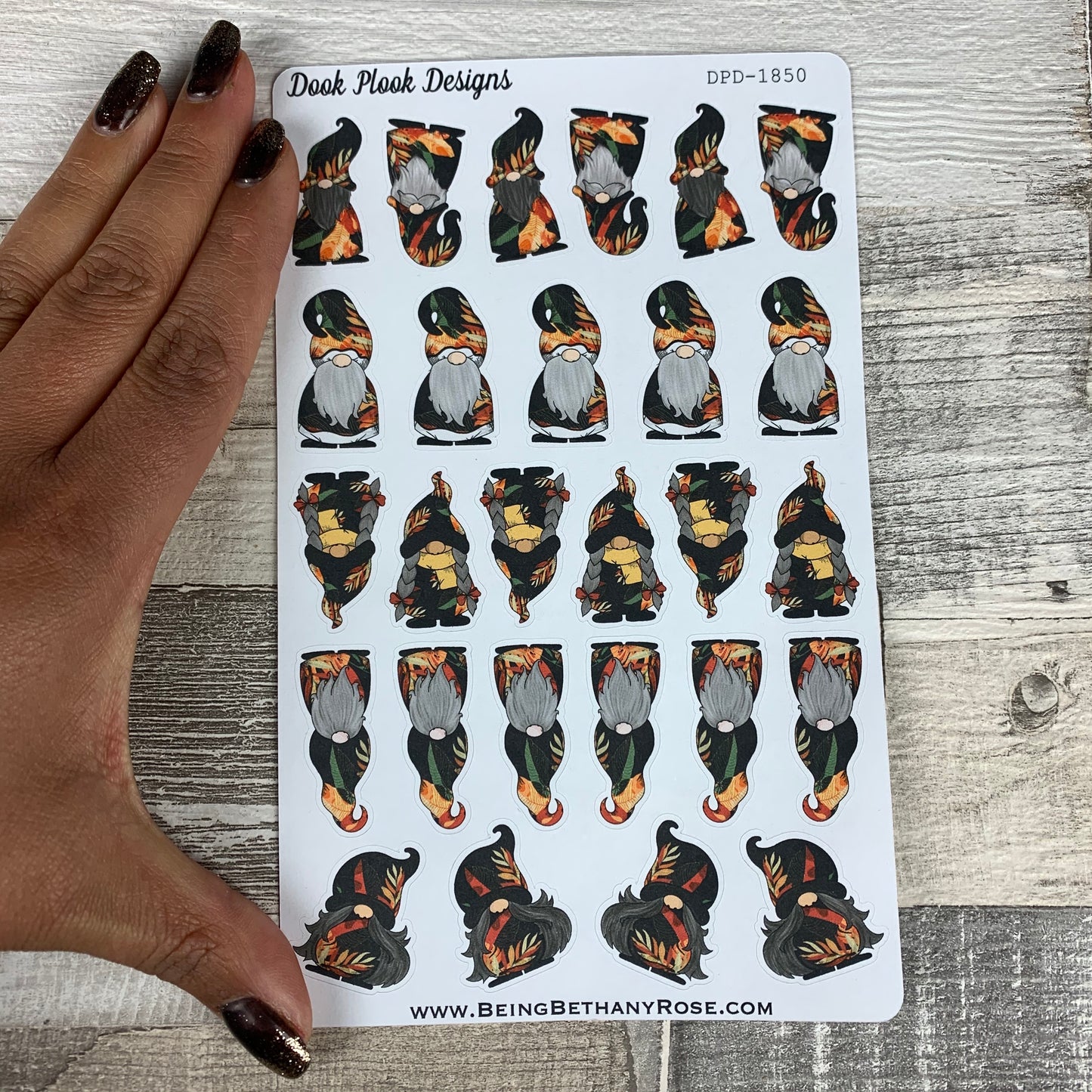 Dark Autumn Gonk Character Stickers Mixed (DPD-1850)