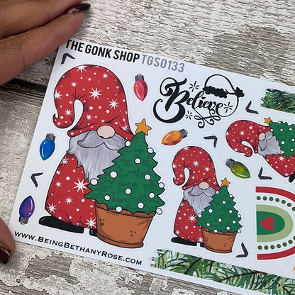 Christmas Tree Sven Gonk Stickers (TGS0133)