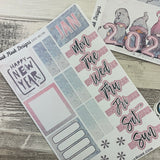 Happy New Year 2022 Monthly Passion Planner Kit (DPD-M015)