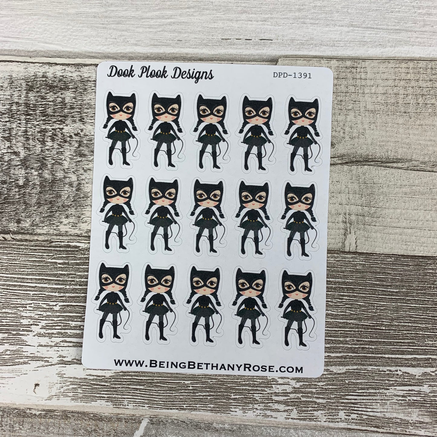 Superhero - Cat stickers (DPD1391)