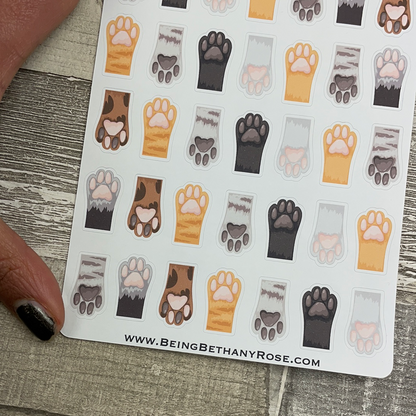 Animal Paw Stickers (DPD2062)