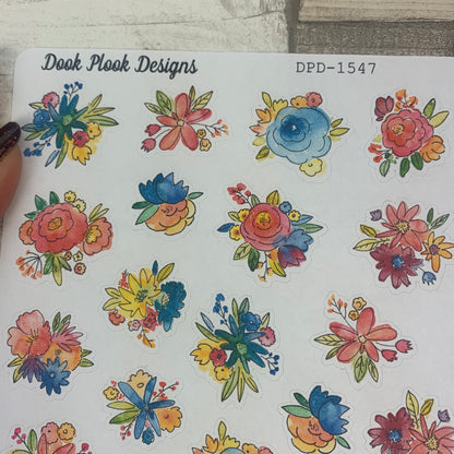 Spring Flower stickers (DPD-1547)