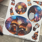 Bonfire Night / Fireworks Gonk Character Stickers Mixed (DPD-2334)