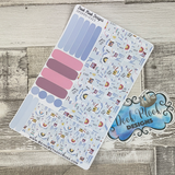 (0323) Passion Planner Daily stickers - Llama