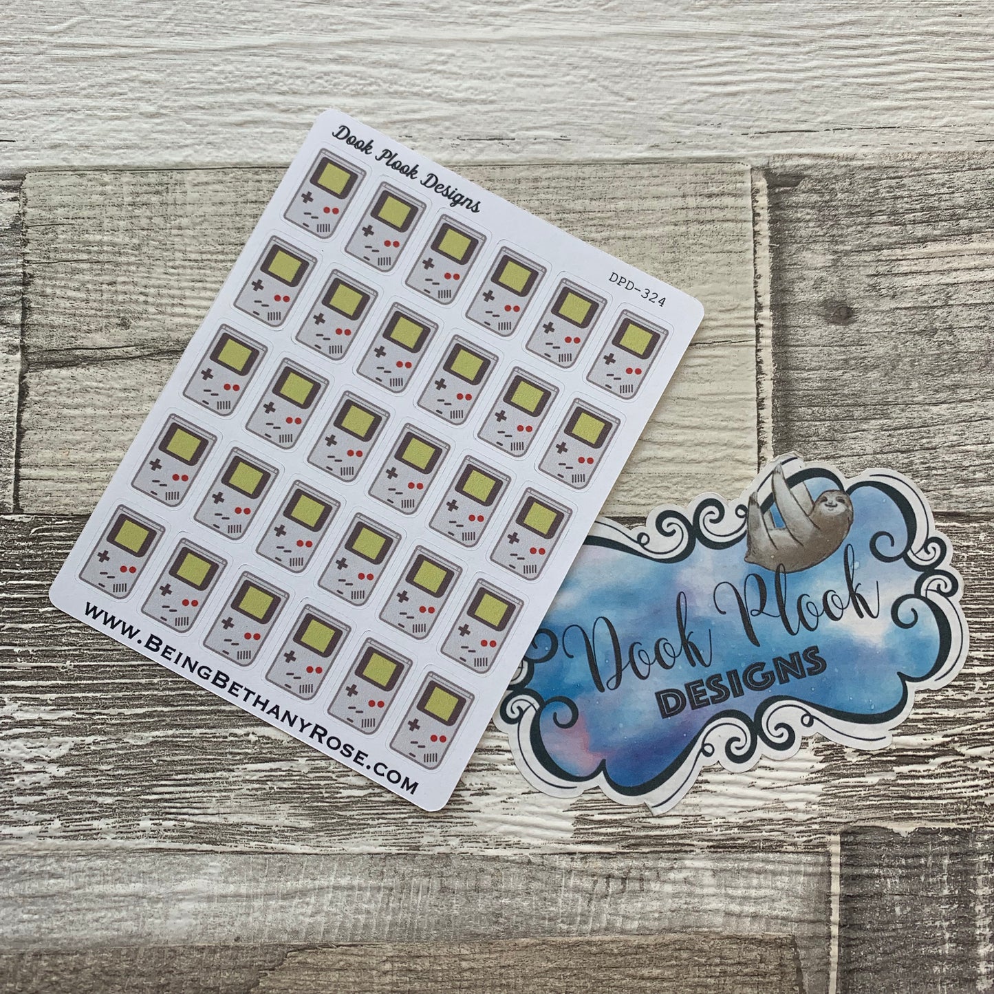 Gameboy stickers (DPD324)