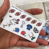 American Football / NFL stickers - Small Sampler Size (A752)
