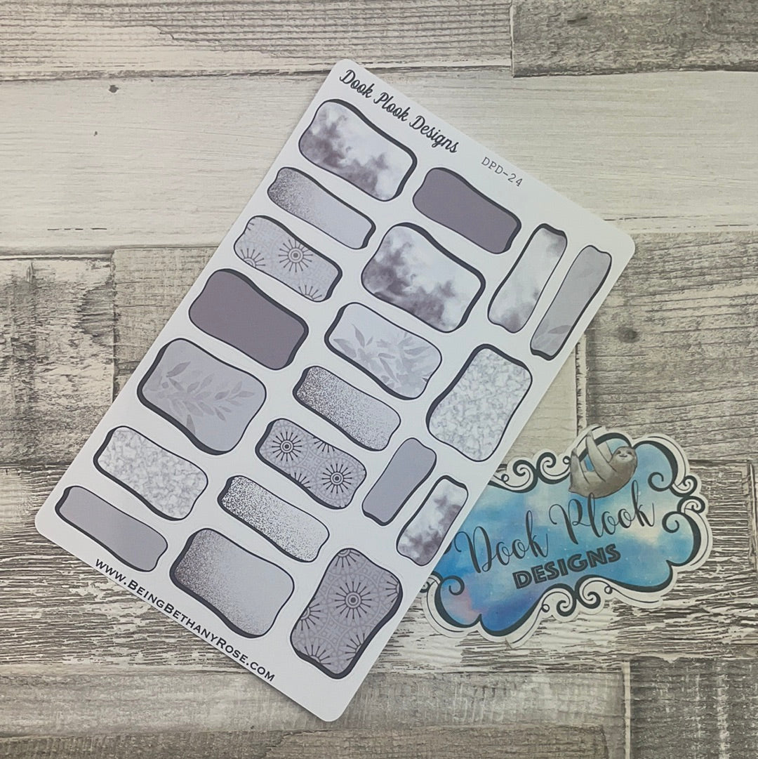 Charlie Hand drawn box stickers (DPD2508)