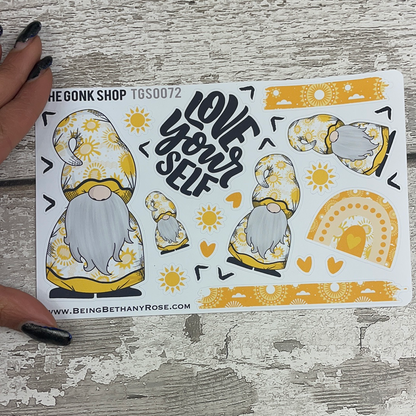 Bright Sun Gnorman Gonk Stickers (TGS0072)