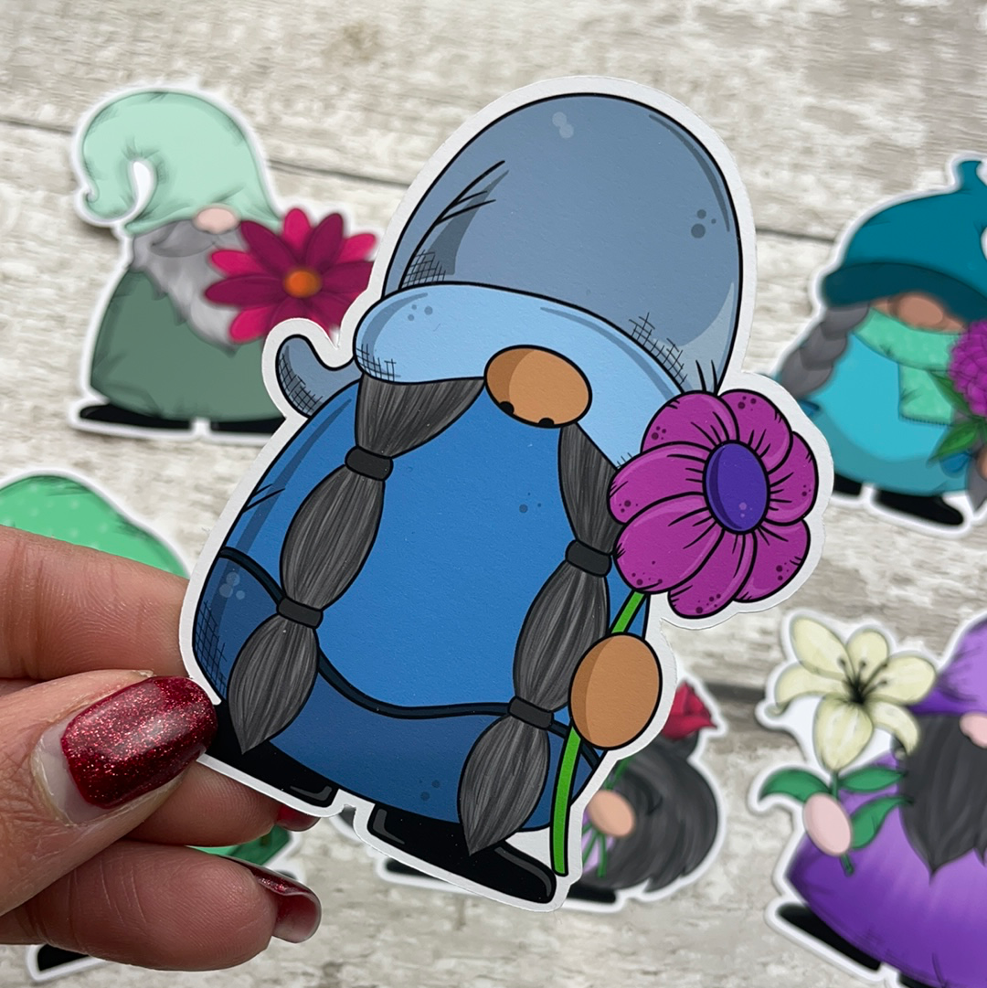 I'll bring you flowers Gonk Diecut (Gretel)