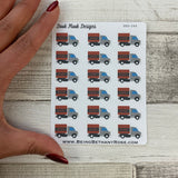 Delivery truck stickers (DPD244)