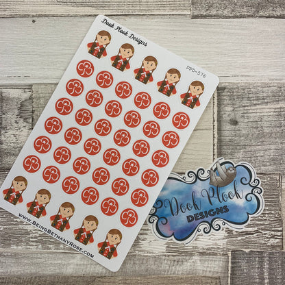 Rainbow girl guide planner stickers  (DPD576)