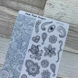 Adult colouring stickers (DPD285)